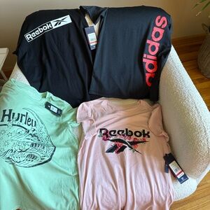 Reebok adidas tshirt pack 4